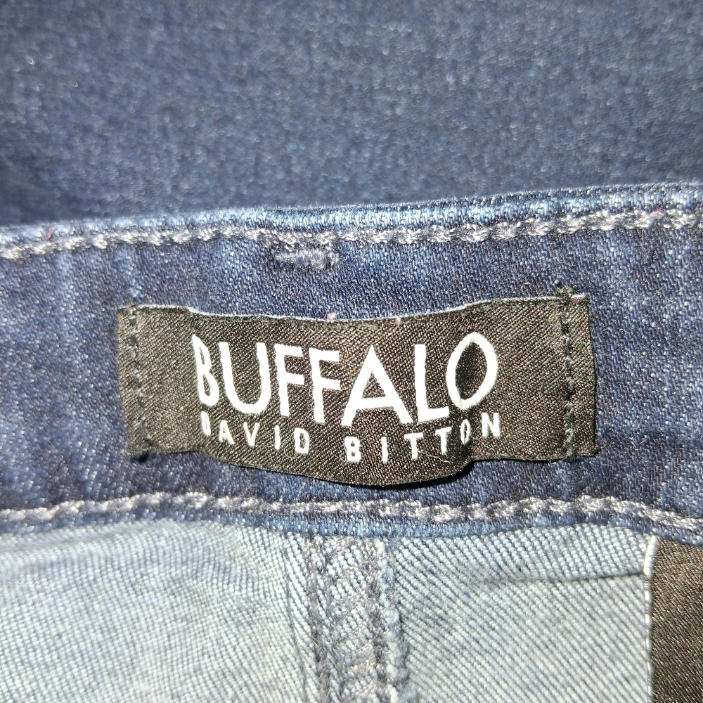Buffalo David Bitton  Women Size 18/38 Dark Blue Flare Jeans - Picture 2 of 16